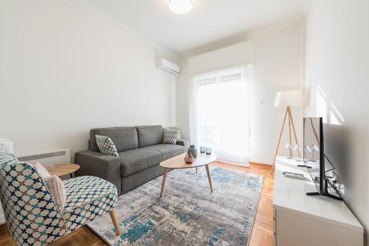 Cozy And Fresh Apt Close To Metro Athen Eksteriør billede
