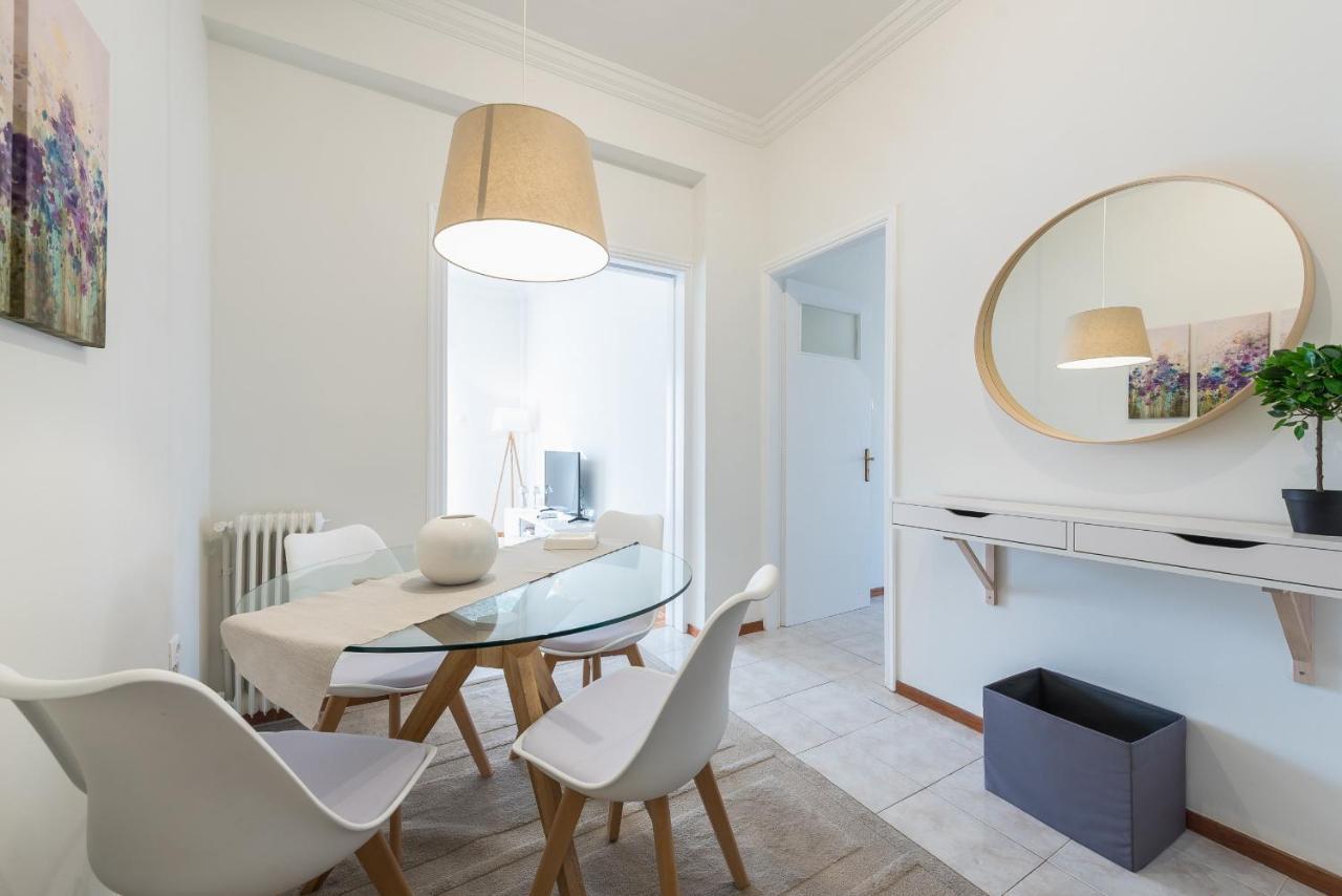 Cozy And Fresh Apt Close To Metro Athen Eksteriør billede